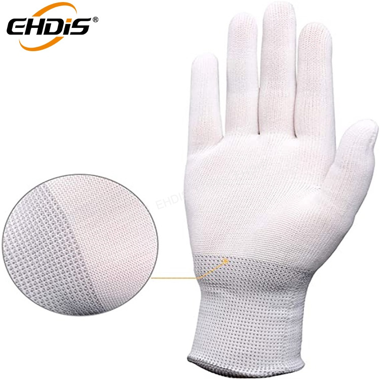 Ehdis Industrial Anti-static Window Tint Vinyl Car Wrap Gloves Carbon Fiber Stickers Film Install Tool Nylon Work Gloves