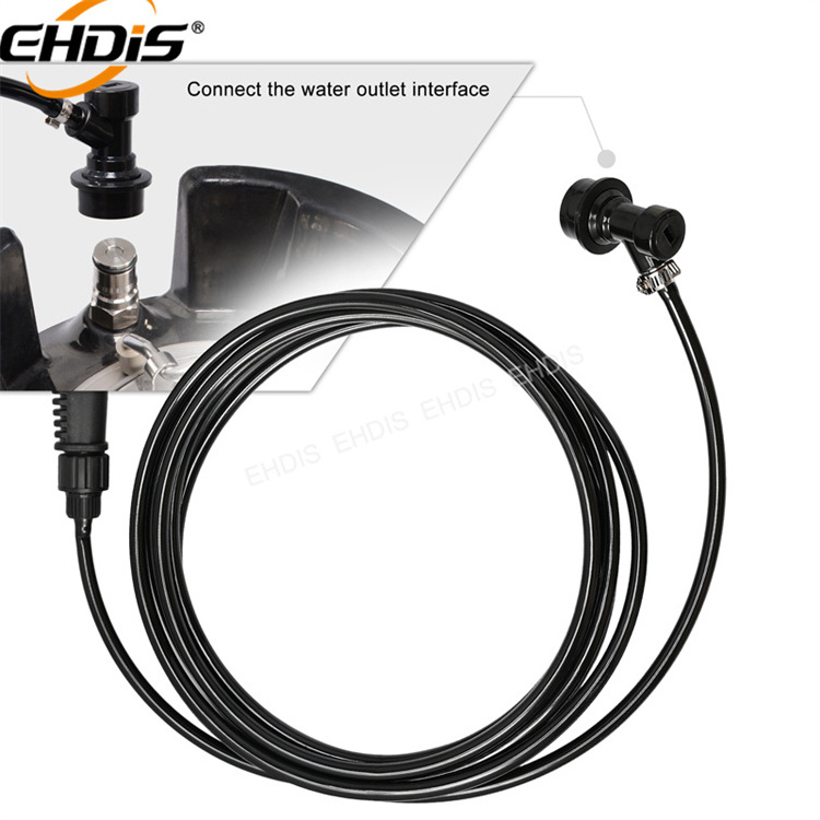 Ehdis High Pressure Spring Hose Car Wash Spray Gun Nozzle