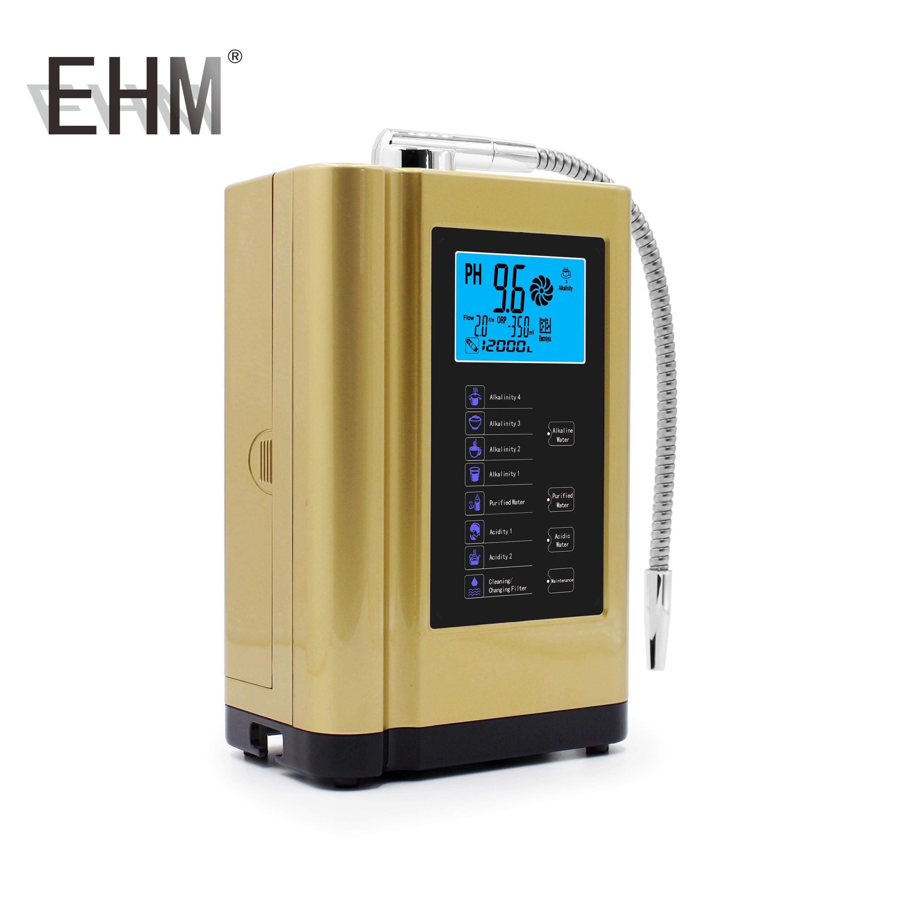 Kangen Water Machine Electric Alkaline Ionizer with 7 levels water hydrogen water machine