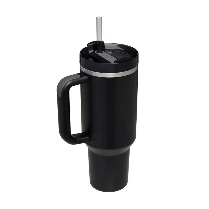 Stainless Steel Sippy Cup Large Capacity Insulation Seal Vacuum Mugs Sports Double Wall Travel 40oz Quencher H2.0 Tumbler