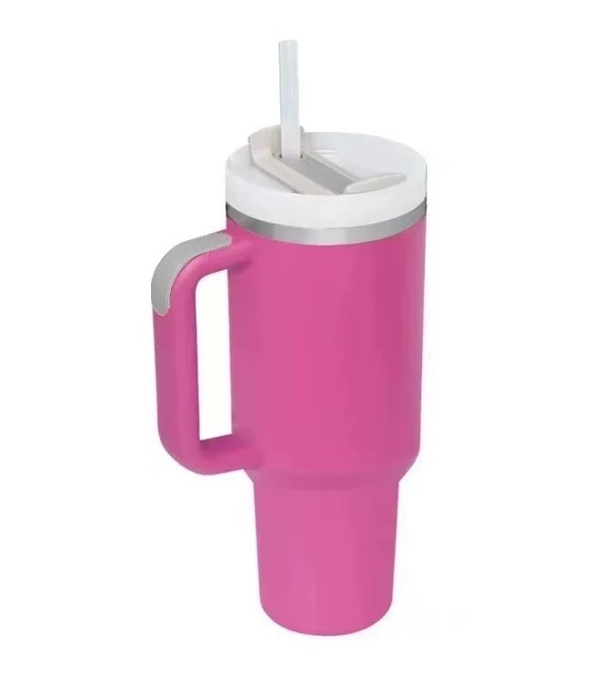 Stainless Steel Sippy Cup Large Capacity Insulation Seal Vacuum Mugs Sports Double Wall Travel 40oz Quencher H2.0 Tumbler