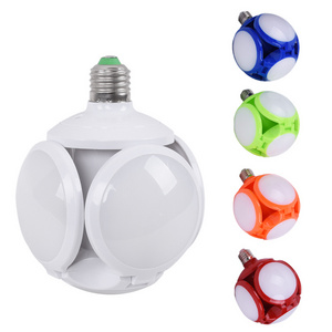 Led folding football bulb 40W high brightness telescopic ufo led bulb 40w led folding light bulb kit