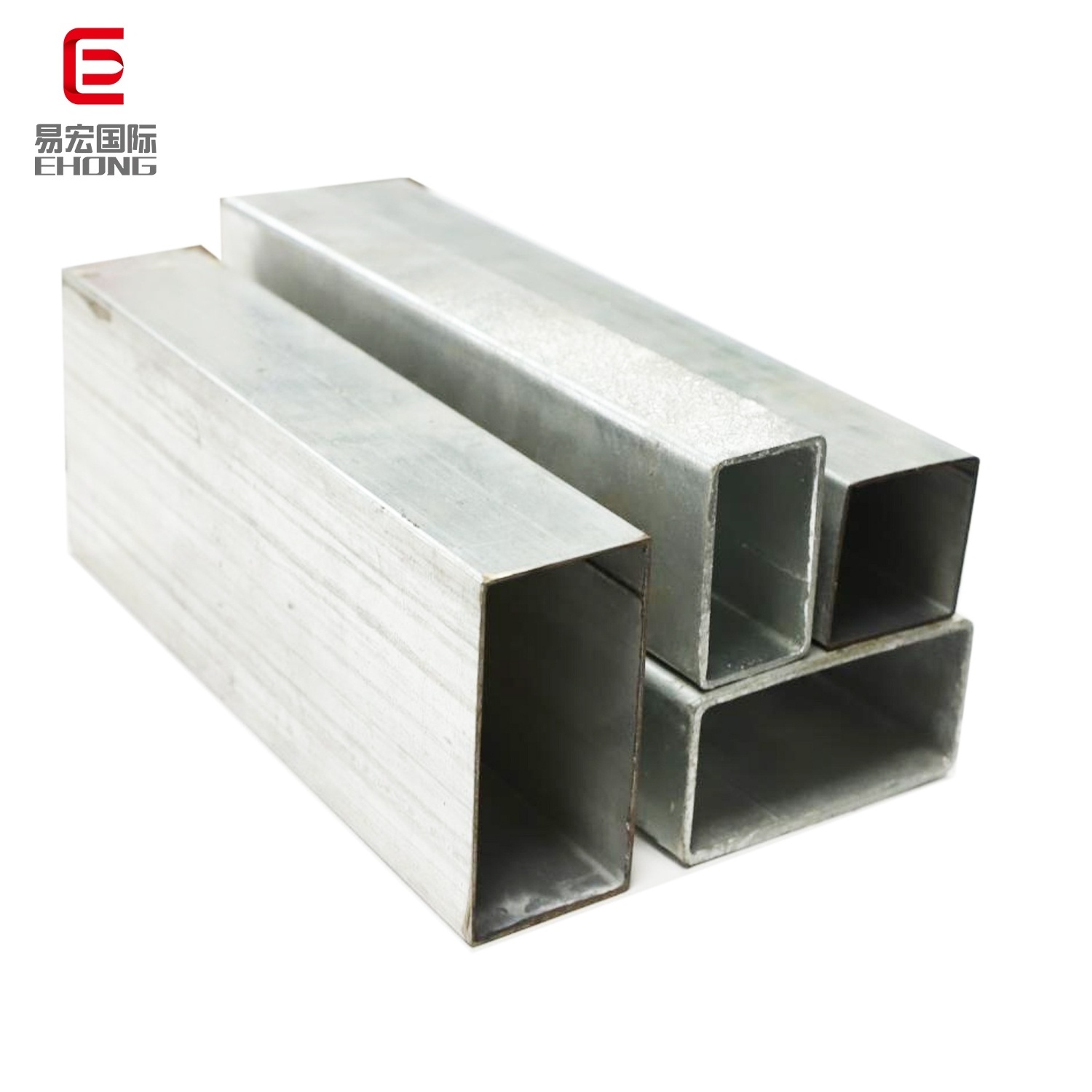 High quality Q195 Q235 pre galvanized square hollow Section steel tube and gi square rectangular pipe