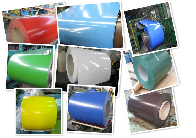 PPGI/PPGL Color coated steel coil Factory Manufacture Color Coated Prepainted Steel Coil