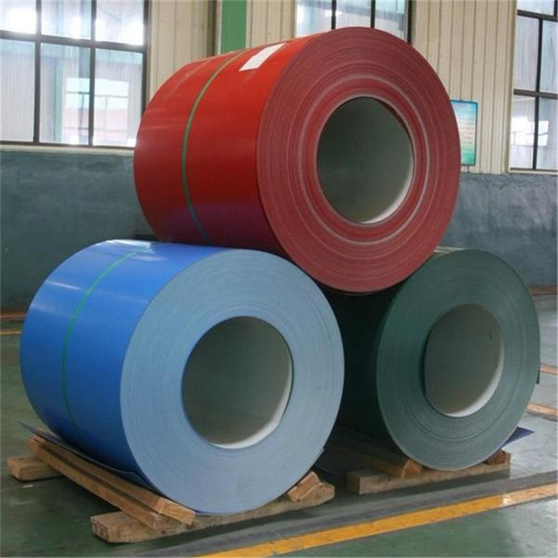 PPGI/PPGL Color coated steel coil Factory Manufacture Color Coated Prepainted Steel Coil