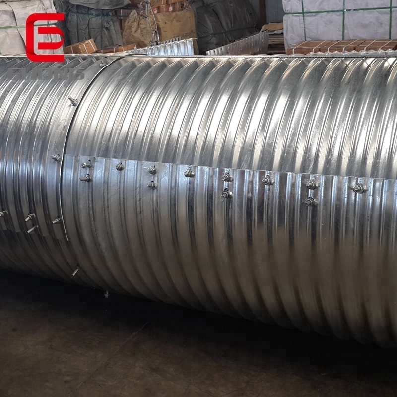 Available in a range of sizes High quality corrugated pipe for Bridge Road Tunnel