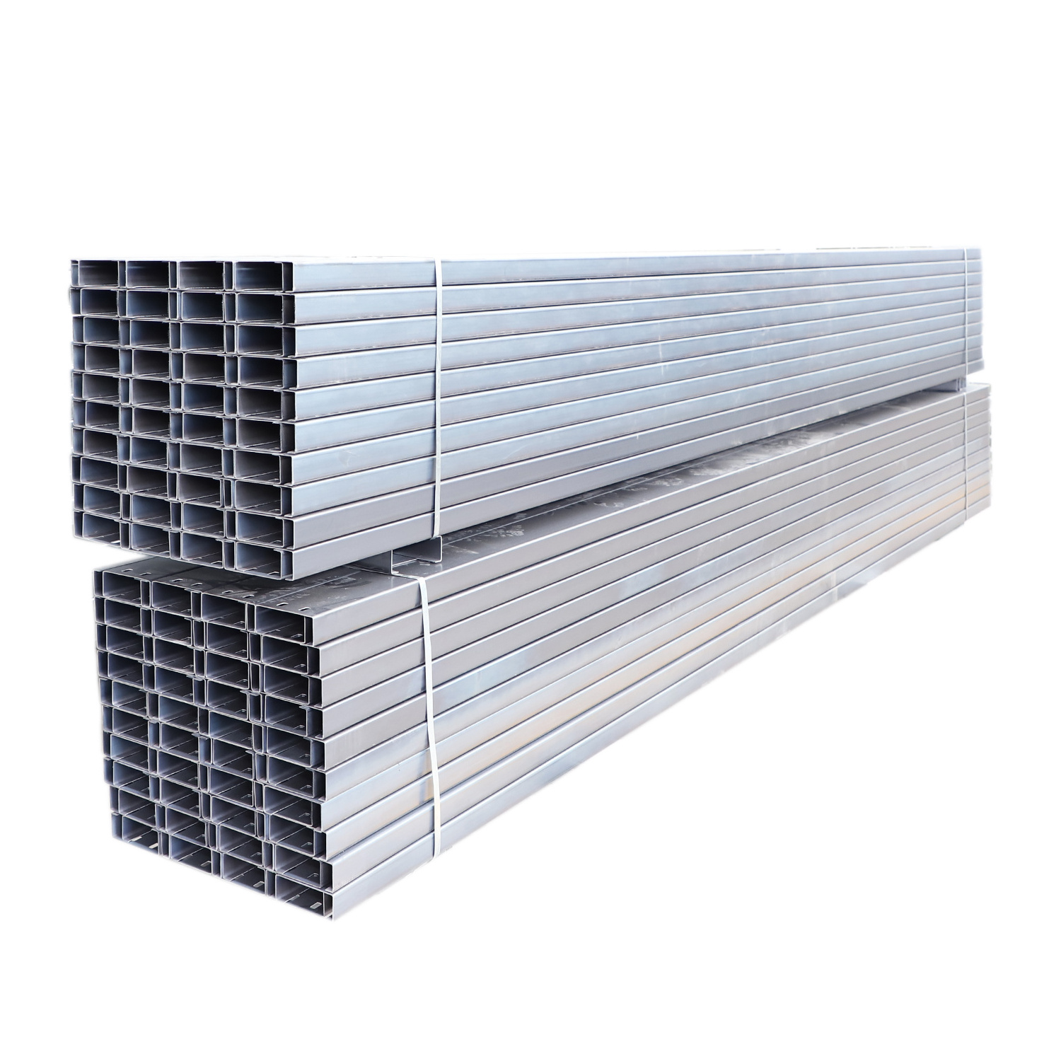 low price wholesale price HDG Steel C Channel Purlin 41x41x2 mm Slotted Channel galvanized metal tracks galvanized channel