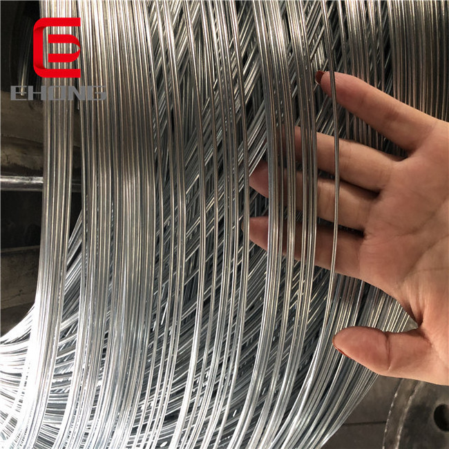 Galvanized Steel Wire low price galvanised binding wire 9 10 12 14 16 gauge hot dip electro galvanized iron wire