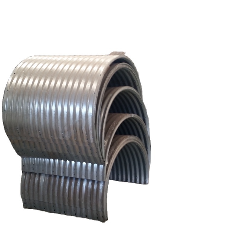 48 Inch Culvert Pipe Hot Dip Zinc Corrugated Steel Pipe Metal Culvert for Highway