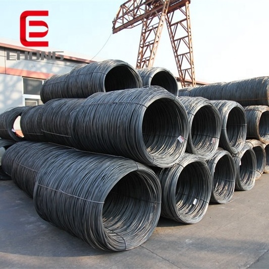 China Manufacturer SAE 1006 Cr Hot Rolled Steel Wire Rod In Coils for making nails