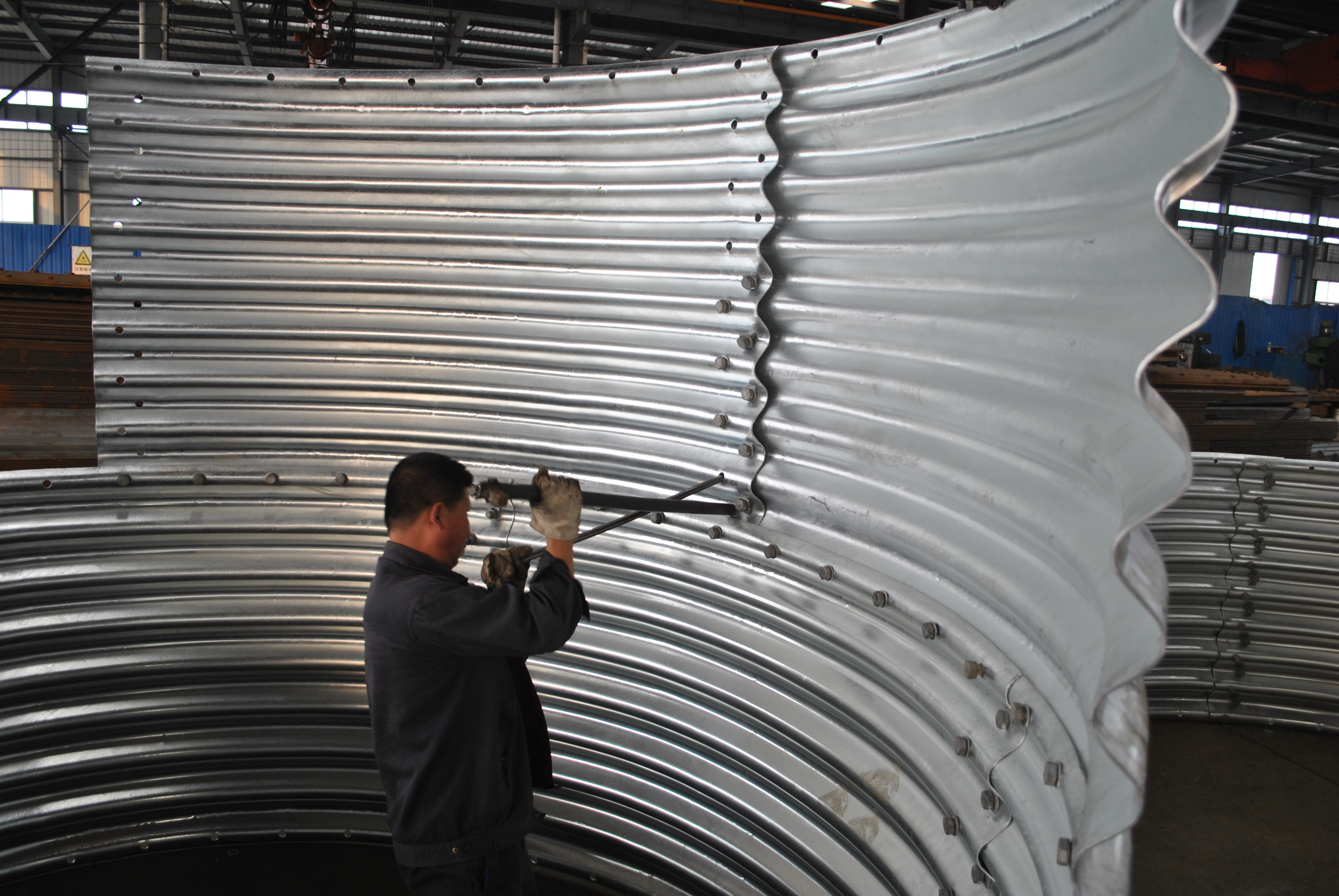 36 Inch 30 Inch 24 Inch 20 Inch large diameter corrugated galvanized metal culvert steel pipe