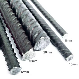 Concrete Steel Rebar 6mm 8mm HRB400 HRB500 Hot Rolled Reinforced Deformed Steel Bar with High Quality