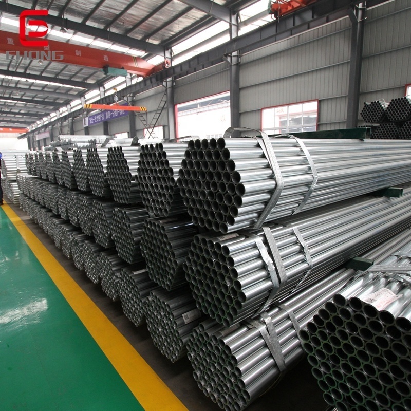 Q195 Galvanized round fence steel pipe galvanized scaffolding steel tube g i pipe