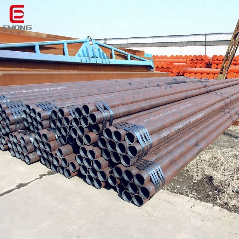 ASTM A106 A53 X42 st37 st52 API 5L cold drawn seamless carbon steel pipe for pipeline