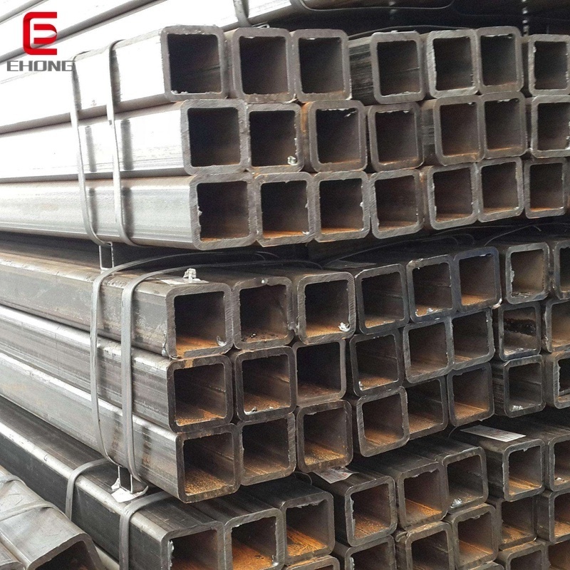 Factory price Square tube ms steel thick wall square iron pipe rectangular steel tube