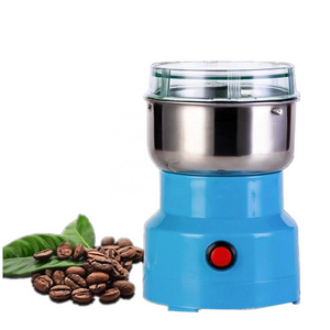 Electric Spice Coffee Grinder Mill Burr Grinders Grinding Beans Stainless Material Free Spare Parts (flat Wheel) Stainless Steel