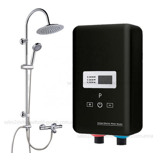 Mini Electric Hot Water Instant Hot Tankless Water Heater Shower Kitchen Tap Faucet