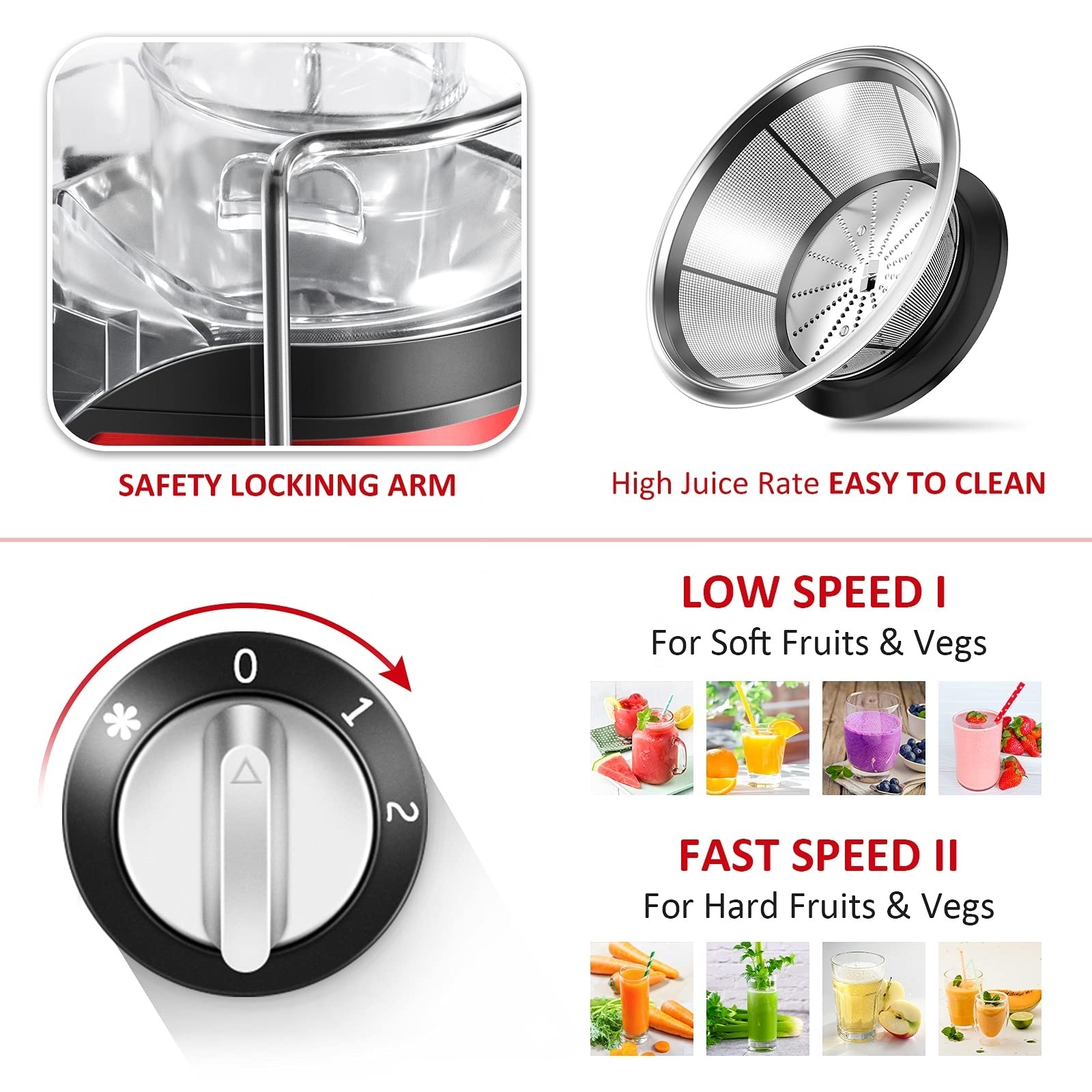 Blender Home Electric Automatic Extractor Blender electric juicer Vegetable Carrot Tomato Fruit small juicer