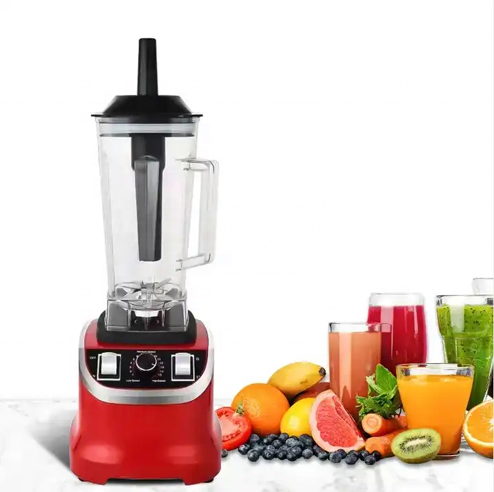 In Stock Hot Sale High Speed 2L Silver Crest Blender Powerful Smoothies Large Commercial Blender Juicer Food Processor