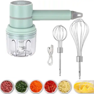 Cheap Speed Kitchen Stainless Steel Mixer Milk Frother Dough Meat Grinder Egg Whisk Rolling Mini Electric Garlic Chopper