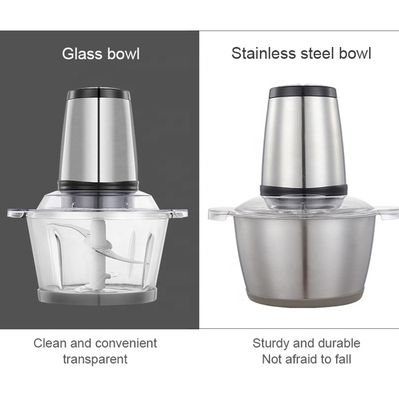 3L Big Capacity High quality 350W Stainless Steel bowl Electric Vegetable Chopper Slicer Blender Food Processor