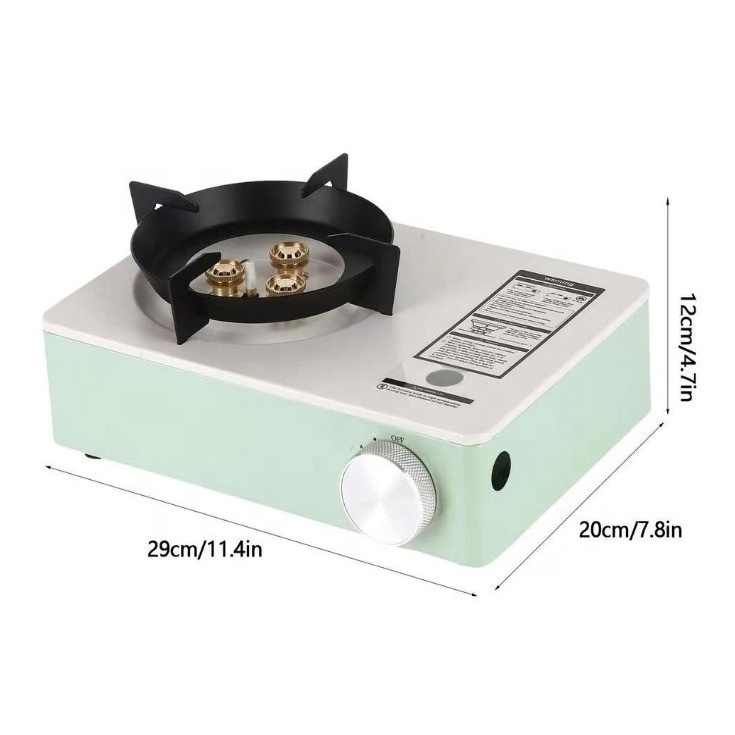 In Stock New Mini Tourist Gas Stove Burner Outdoor Portable Cassette Furnace Camping Small Kitchen Gas Grill Cooker