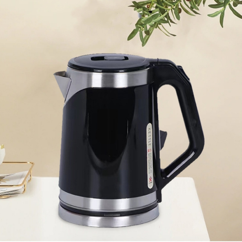 Kitchen Appliances 2L Double Wall Electric Kettle Electric Tea Pot Hot Water Boiler