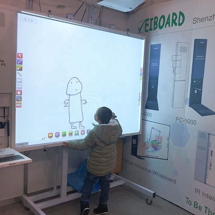 IR cheap interactive whiteboard small whiteboard price with mini whiteboard eraser