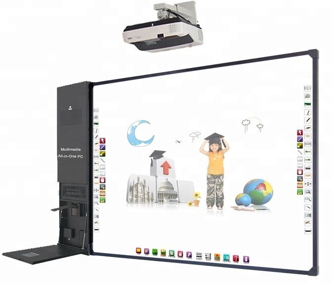 Education Electronic Portable Interactive Whiteboard Pizarra Interactiva Smart Digital Magnetic Board For Classroom