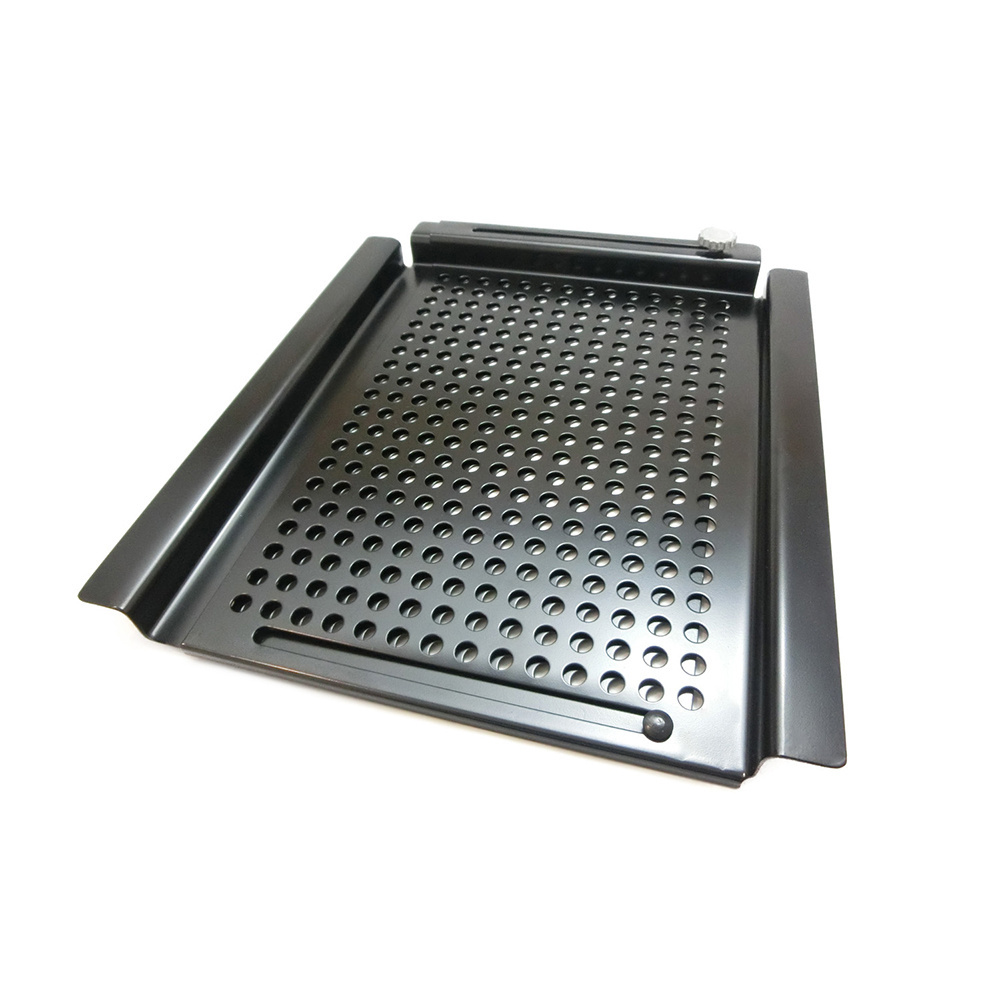 Custom BBQ Non-Stick Grid Metal Grill Expander Grilling Grid Black Non-Stick Coating Vegetable Grilling Grid