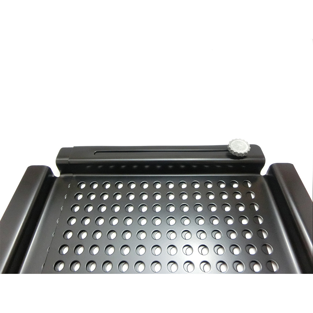 Custom BBQ Non-Stick Grid Metal Grill Expander Grilling Grid Black Non-Stick Coating Vegetable Grilling Grid