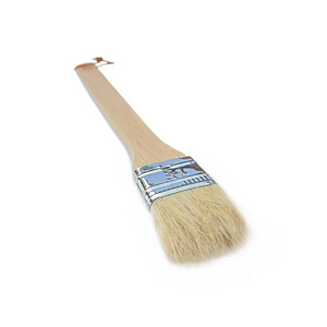 Oak Wood Handle Boar Bristle Basting Brush Natural Animal Hair Brush