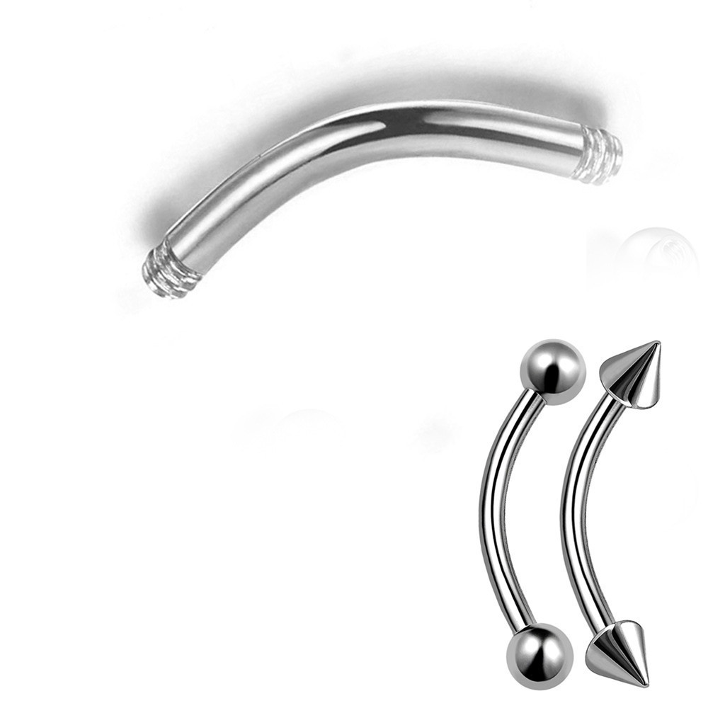 Eico Simple 316L Surgical Stainless Steel Belly Rings Sexy Women Belly and Eyebrow Piercing Jewelry