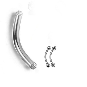 Eico Simple 316L Surgical Stainless Steel Belly Rings Sexy Women Belly and Eyebrow Piercing Jewelry