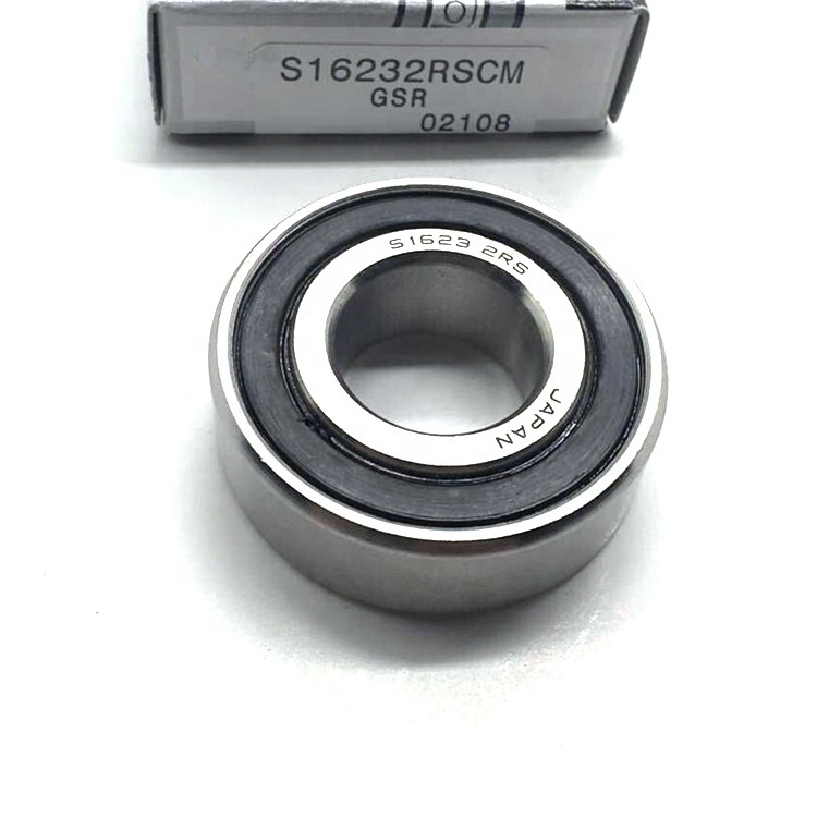 Deep groove ball bearing 1623 2RS stainless steel bearing S1623 2RS