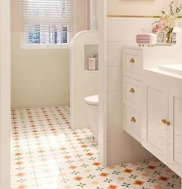 Ceramic Tiles 300x300mm for Kitchen Bathroom Toilet Floor Tiles Non-Slip Wear-Resistant Flooring Tiles Wall Bricks