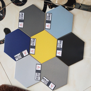 Pure Color Hexagonal Ceramic Wall and Floor Tiles