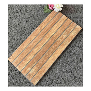 Wholesale Price 300x600mm Wood Look Ceramic Tile For External Exterior Outdoor Wall Cladding for Villa House