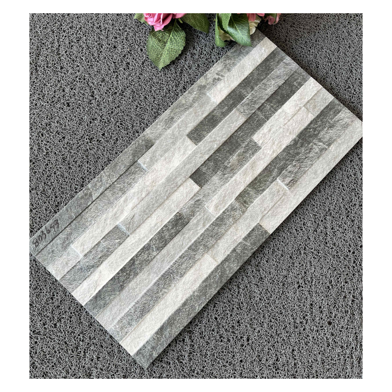 Wall Tiles Exterior Wall Tile and Grey in Rustic Surface in Matt Finish 3d Ceramic High Depth Elevation Black Dull CLASSIC