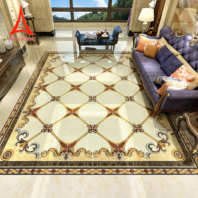 Eiffel Sitting Room Inside 16x16 glazed ceramic floor tile anti slip usa floor carpet toprak tiles for dinner room