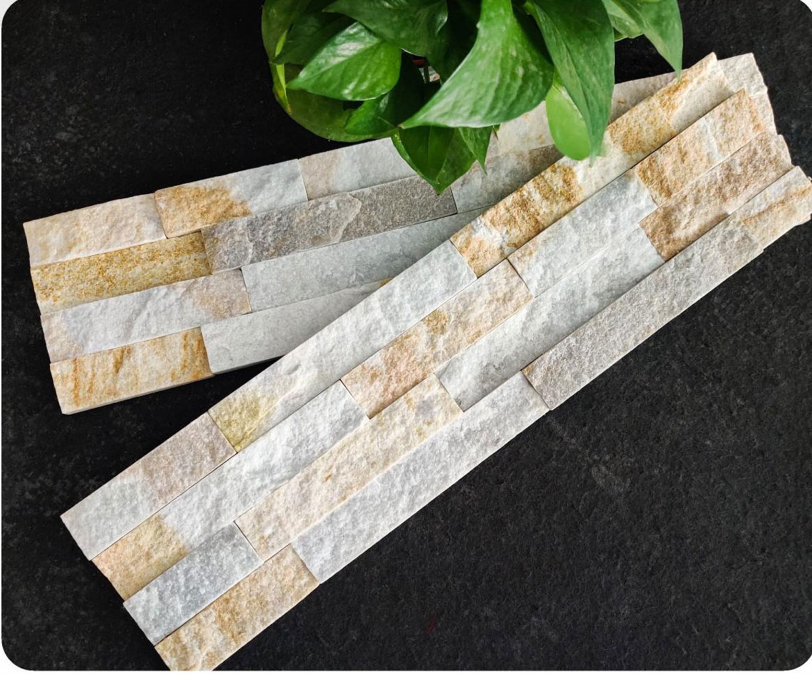 Wholesale Price Natural Slate Culture Thin Stone Veneer Panels Wall Stone For External Exterior Outdoor Wall Cladding