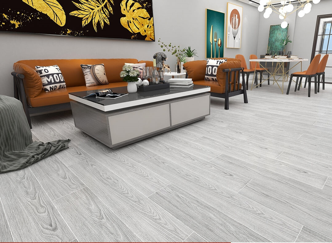 Floor Tiles Flooring Design Non Slip Cheap Bricks Wood Finish Tiles Wooden Look Matte Glazed Ceramic CLASSIC Villa 200x1200mm