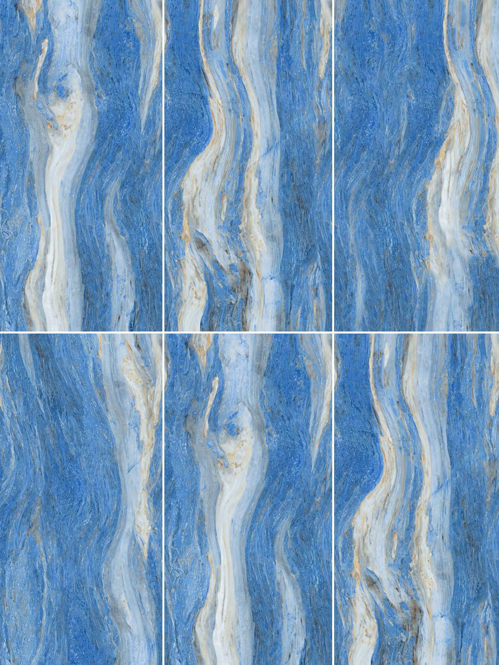 Foshan Luxury Marble Polished Floor Tiles Pisos Porcelanato High Gloss Sky Blue Porcelain Tile Big Slab