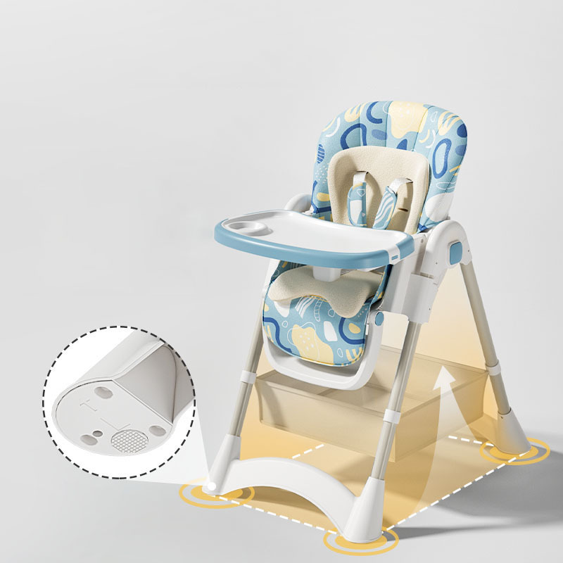 Crystal China Cute Best Little Reclining Kids Standing High Chair Seat Reduction Baby Feeding Accessories Fabric Insert Egg