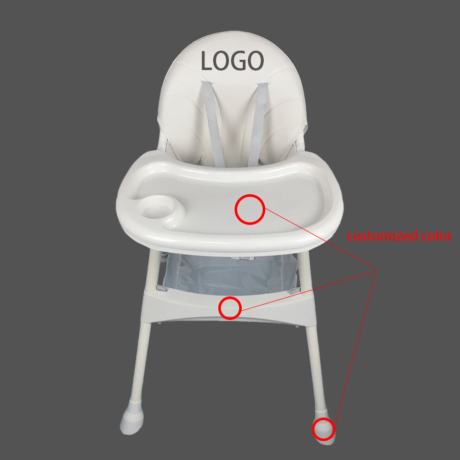 China manufacture supplier OEM Cheap Baby feeding high chair plastic portable baby high chair for kids chairs eating seat adjust