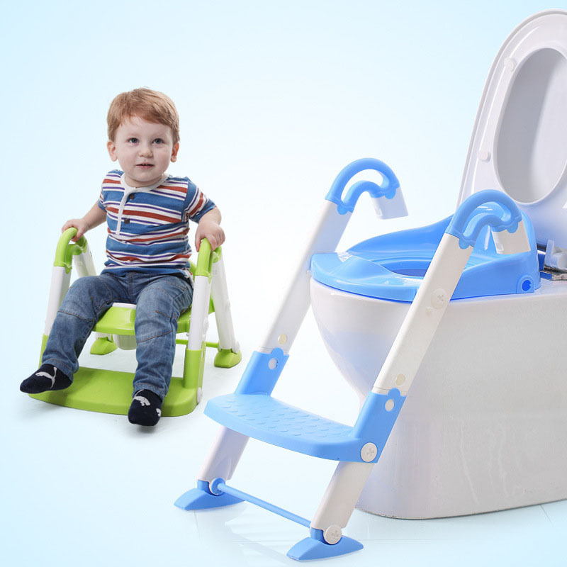 Wholesale kids potty with ladder child potty chair cheap safety baby bidet toilet