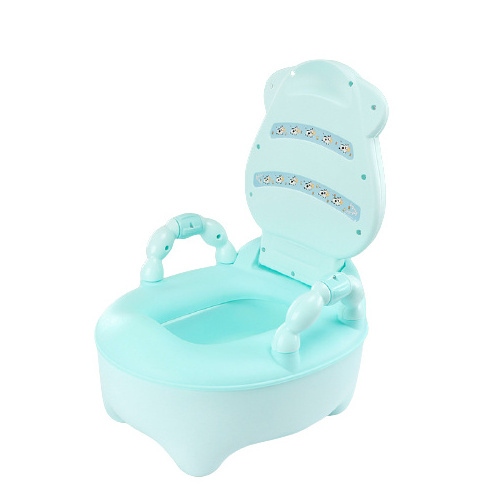 Wholesale Foldable Portable Baby Potty Training Seat With Step Stool Ladder Cushioned Baby Potty Children Toilet