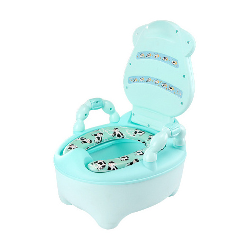 Wholesale Foldable Portable Baby Potty Training Seat With Step Stool Ladder Cushioned Baby Potty Children Toilet