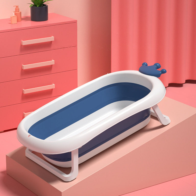 New products plastic New style foldable baby bathtub/good folding baby bath tub with portable fold bathtub