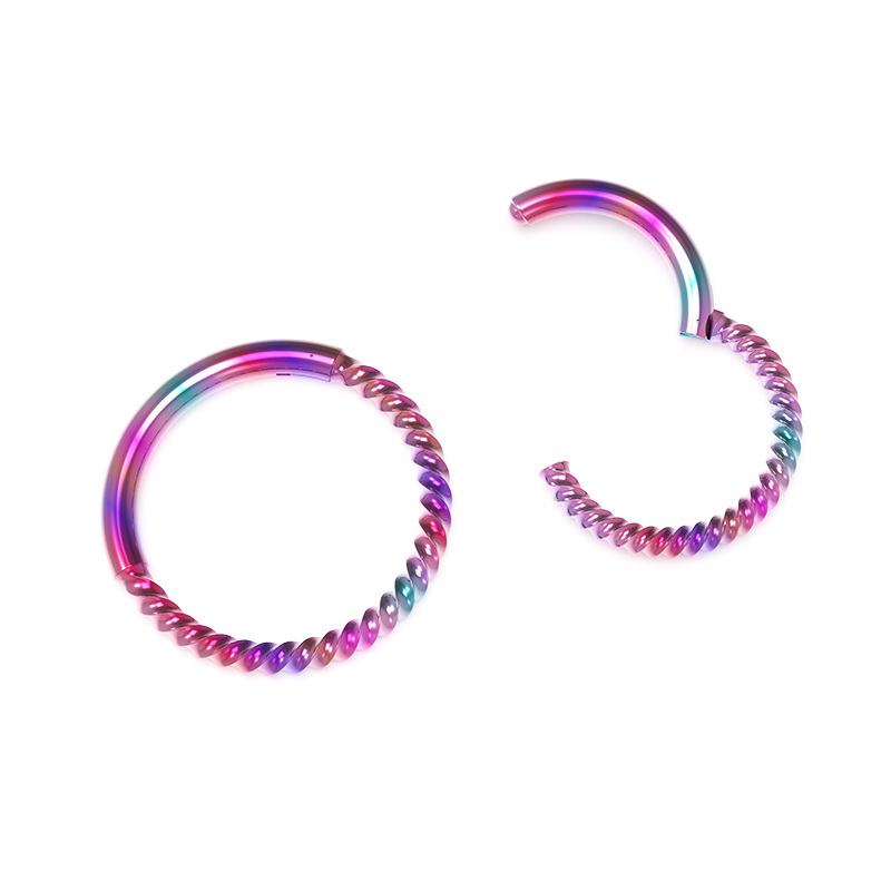 Wholesale 316L Stainless Steel Nose Ring Earring Fashion Jewelry Piercing Jewelry Circle Thread Nose Rings Body Piercing